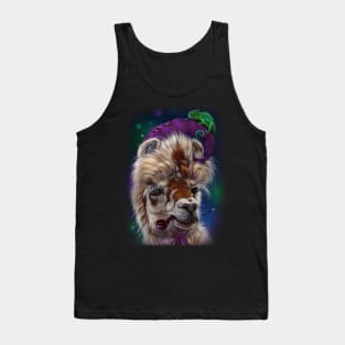 Lama and chameleon Tank Top
